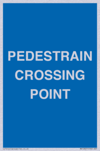 PEDESTRAIN CROSSING POINT